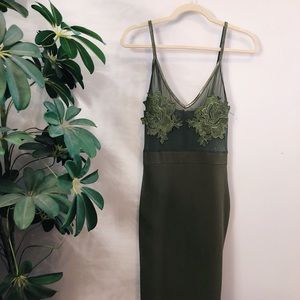 Green lace dress 🖤